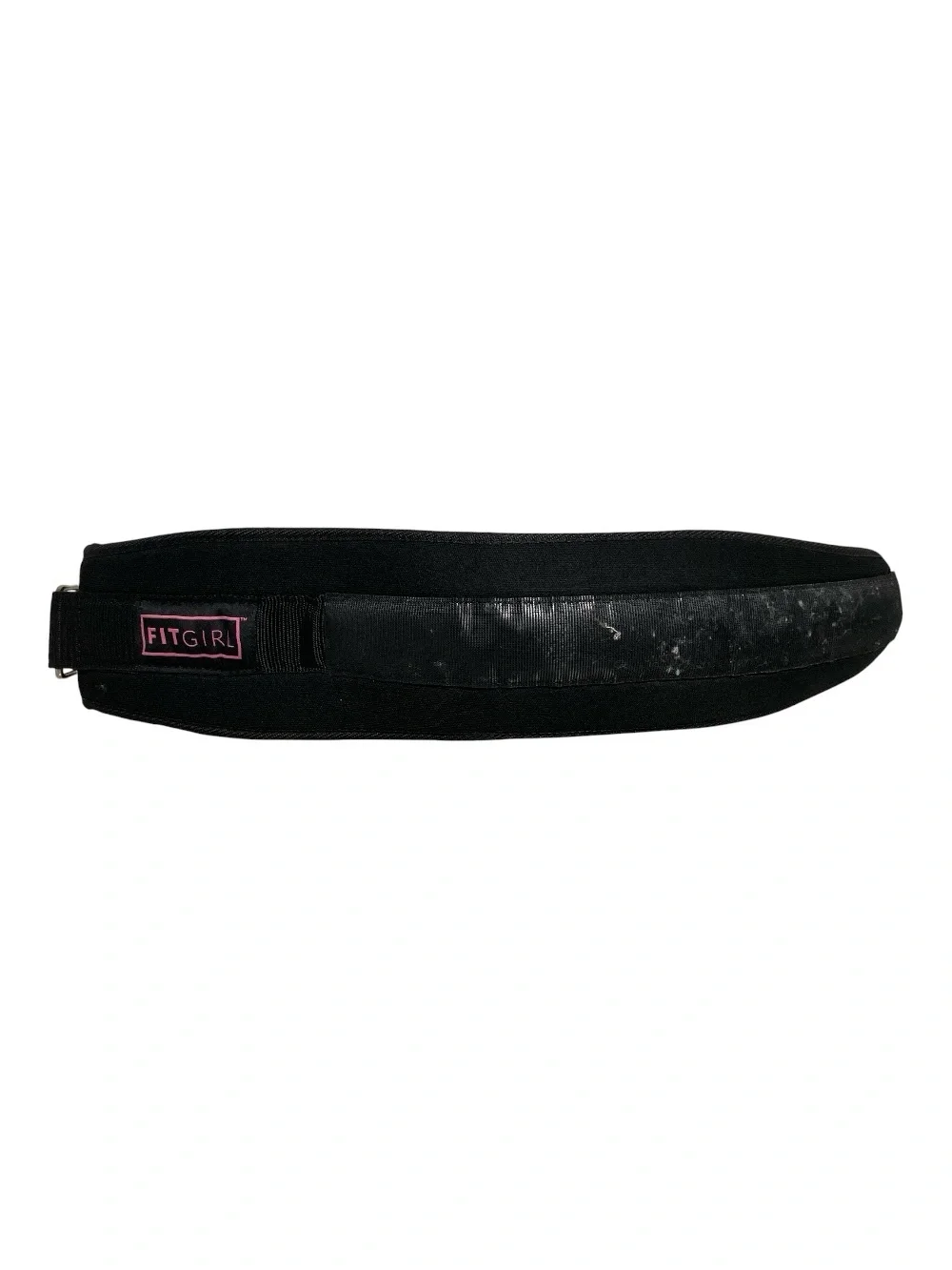 Black and Pink Weightlifting Belt - Women's Support Belt • Small